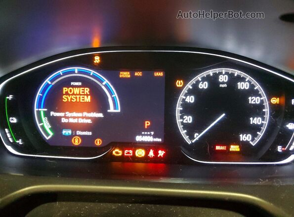 1HGCV3F95LA008570 2020 HONDA ACCORD White Սարքավորումների վահանակի տեսք