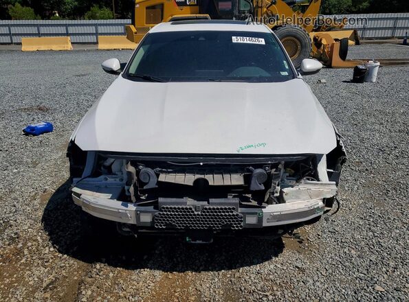 1HGCV3F96KA000914 2019 HONDA ACCORD White Widok z przodu