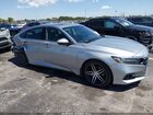 2022 Honda Accord Hybrid Touring Серебряный vin: 1HGCV3F96NA006636