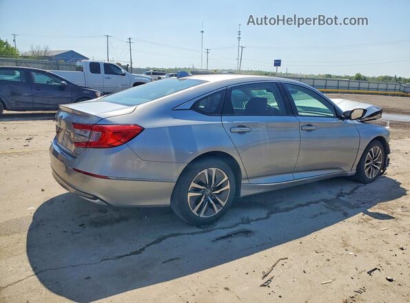 1HGCV3F97KA019567 2019 HONDA ACCORD Серебряный Задняя правая четверть