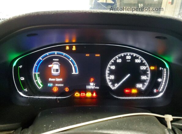 1HGCV3F97LA007680 2020 HONDA ACCORD Белый Вид щитка приборов