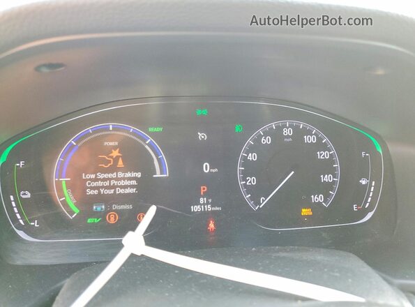 1HGCV3F99NA011166 2022 HONDA ACCORD Silver Vista del cuadro de instrumentos