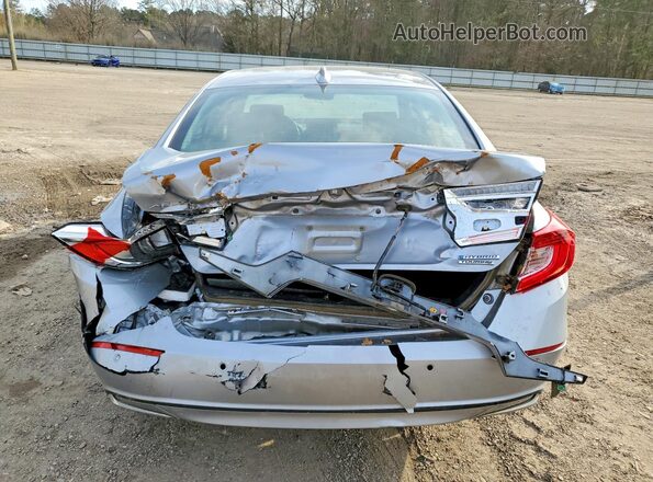 1HGCV3F99NA011166 2022 HONDA ACCORD Silver Vista trasera