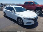 2019 Honda Accord Hybrid Touring White vin: 1HGCV3F9XKA006182