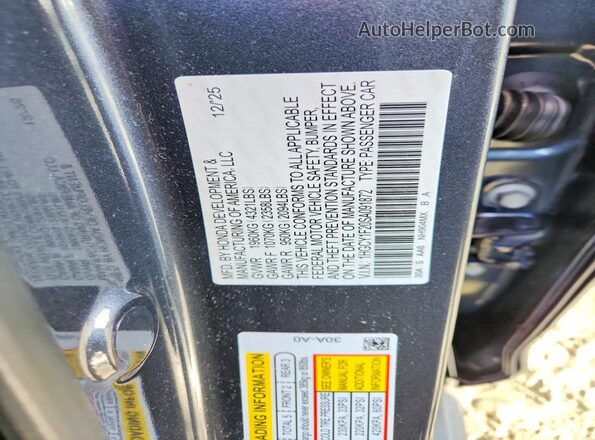 1HGCY1F20SA091872 2025 HONDA ACCORD Синий Вид подкапотного пространства