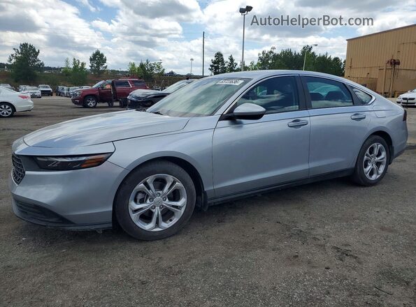 1HGCY1F22SA030989 2025 HONDA ACCORD Silver Առջևի ձախ երեք քառորդ տեսարան