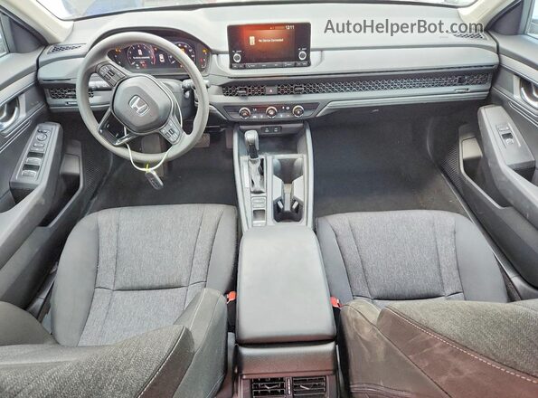 1HGCY1F22SA066505 2025 HONDA ACCORD Черный Вид панели приборов
