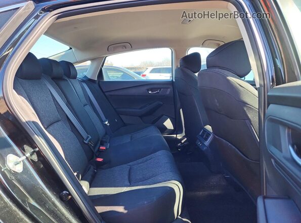1HGCY1F22SA067119 2025 HONDA ACCORD Black Widok tylnych siedzeń