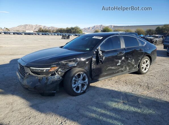 1HGCY1F23RA019218 2024 HONDA ACCORD Black Przód lewy