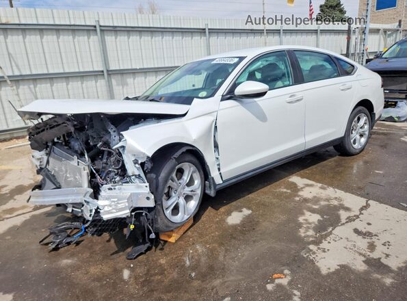 1HGCY1F26PA011336 2023 HONDA ACCORD Белый Передняя левая четверть