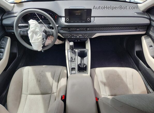 1HGCY1F26PA011336 2023 HONDA ACCORD Белый Вид панели приборов