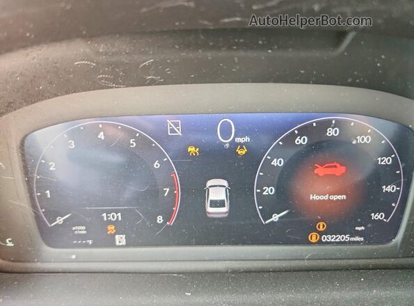 1HGCY1F26PA011336 2023 HONDA ACCORD Белый Вид щитка приборов