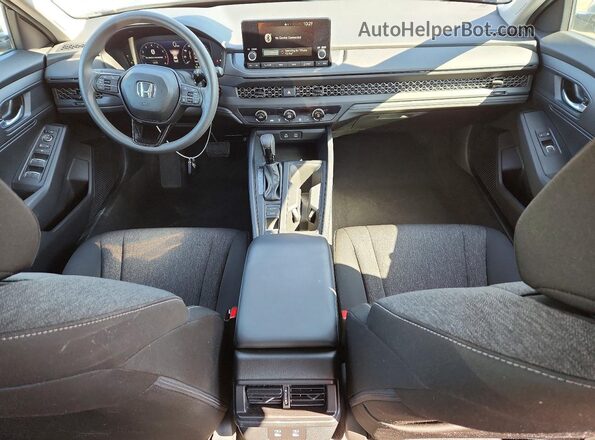 1HGCY1F27SA016733 2025 HONDA ACCORD Угольный Вид панели приборов