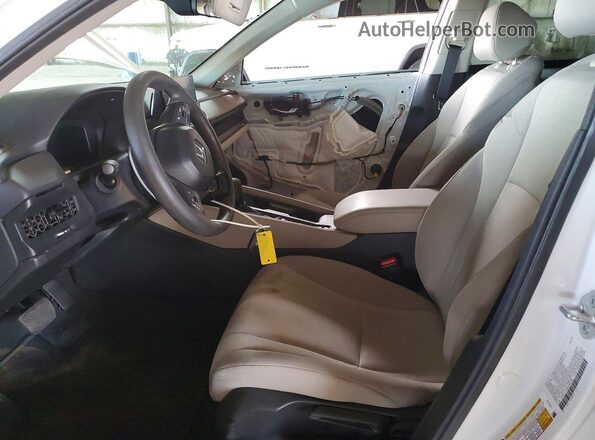 1HGCY1F28SA026185 2025 HONDA ACCORD White Widok wnętrza z przodu