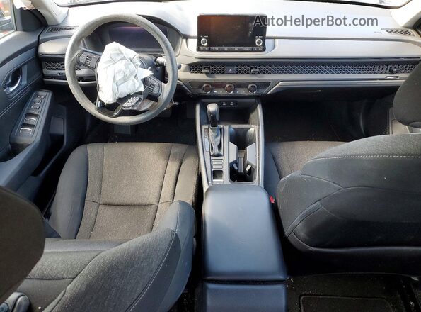 1HGCY1F2XRA075883 2024 HONDA ACCORD Черный Вид панели приборов