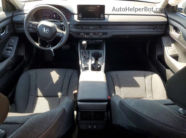 1HGCY1F2XSA026771 2025 HONDA ACCORD Gray Widok deski rozdzielczej