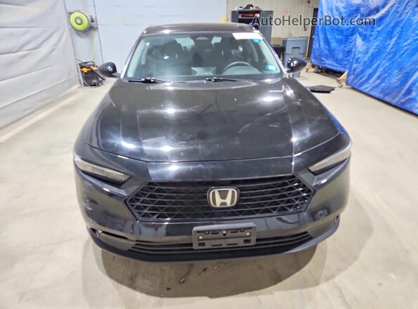 1HGCY1F31PA013715 2023 HONDA ACCORD Черный Вид спереди