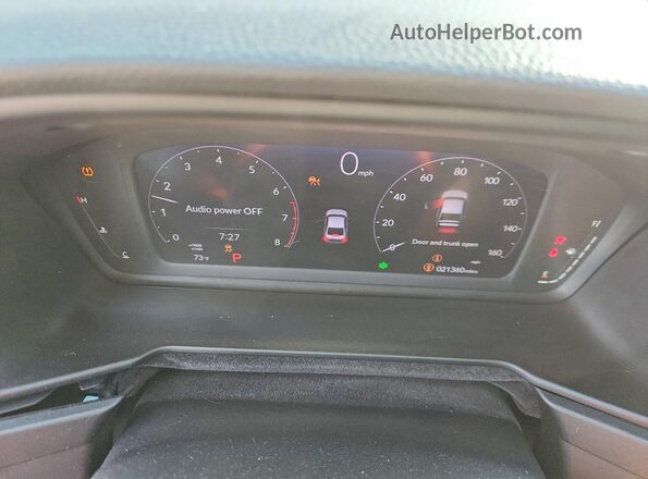 1HGCY1F32RA023625 2024 HONDA ACCORD Белый Вид щитка приборов