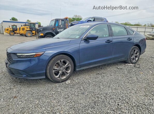 1HGCY1F33RA015887 2024 HONDA ACCORD Синий Передняя левая четверть