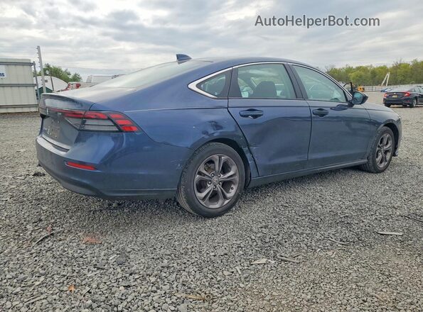 1HGCY1F33RA015887 2024 HONDA ACCORD Синий Задняя правая четверть