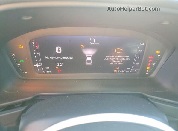 1HGCY1F35RA044338 2024 HONDA ACCORD Charcoal Vista del cuadro de instrumentos
