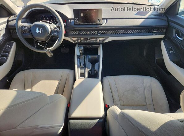 1HGCY1F37RA021627 2024 HONDA ACCORD Серый Вид панели приборов