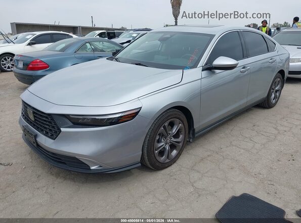 1HGCY1F39RA077679 2024 HONDA ACCORD Серебряный Передняя левая четверть