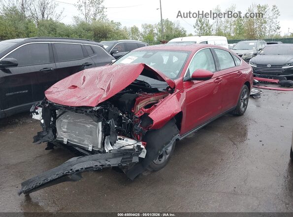 1HGCY1F3XRA079568 2024 HONDA ACCORD Красный Передняя левая четверть
