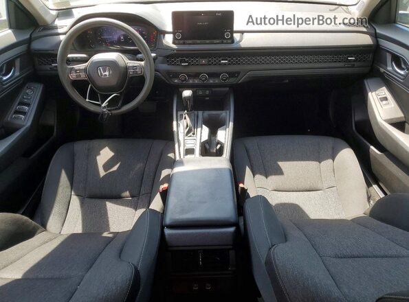 1HGCY1F40SA046447 2025 HONDA ACCORD Gray Вид панелі приладів