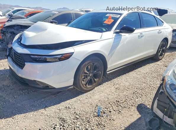 1HGCY1F42SA086593 2025 HONDA ACCORD White Przód lewy