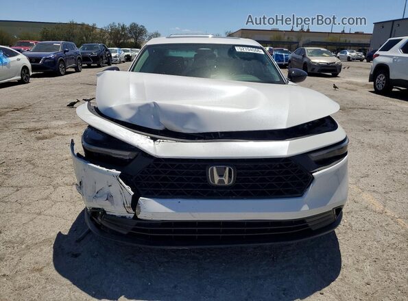 1HGCY1F42SA086593 2025 HONDA ACCORD White Widok z przodu