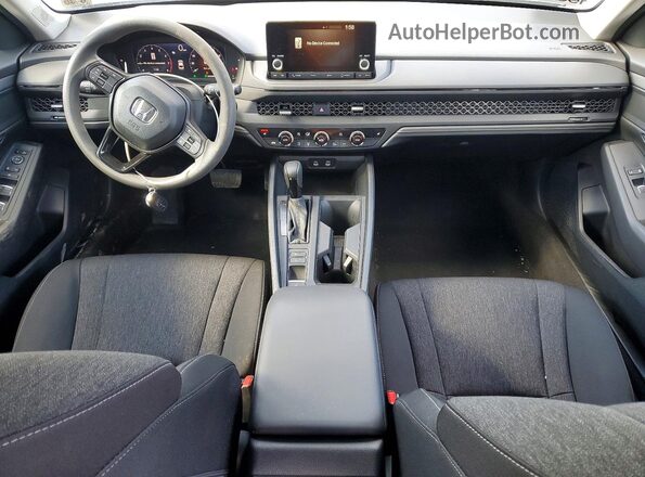 1HGCY1F46SA030902 2025 HONDA ACCORD Gray წინა პანელის ხედი
