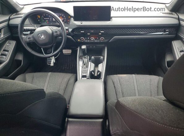 1HGCY2F51RA025003 2024 HONDA ACCORD White წინა პანელის ხედი