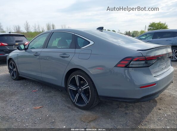 1HGCY2F52RA010641 2024 HONDA ACCORD HYBRID Серый Задняя левая четверть