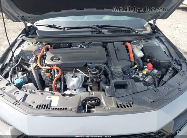 1HGCY2F52RA010641 2024 HONDA ACCORD HYBRID Серый Вид сзади