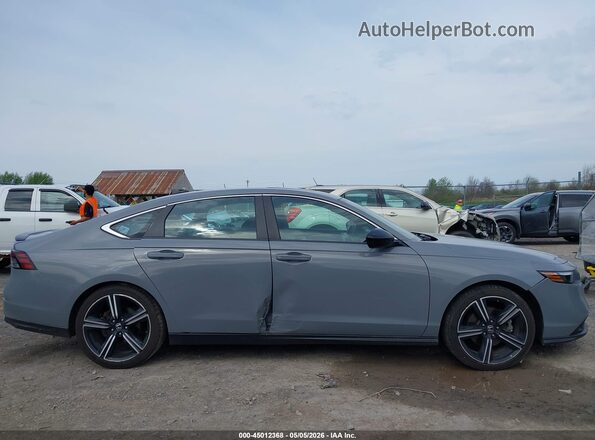 1HGCY2F52RA010641 2024 HONDA ACCORD HYBRID Серый Панорамный вид салона 360°