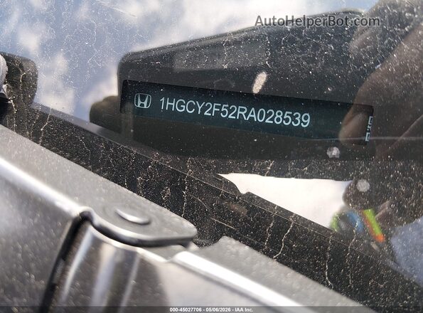 1HGCY2F52RA028539 2024 HONDA ACCORD HYBRID Черный Вид подкапотного пространства
