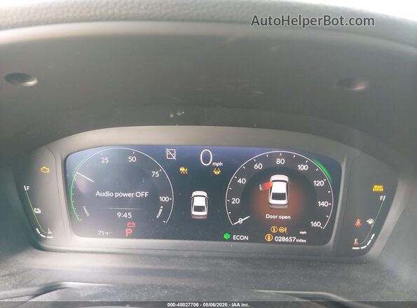 1HGCY2F52RA028539 2024 HONDA ACCORD HYBRID Черный Вид задних сидений