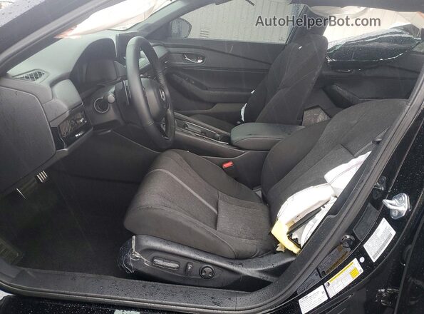 1HGCY2F52SA091792 2025 HONDA ACCORD Черный Вид салона спереди