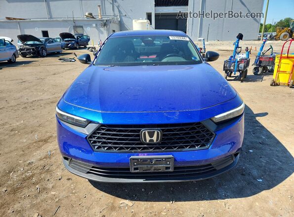 1HGCY2F53PA025274 2023 HONDA ACCORD Blue Widok z przodu