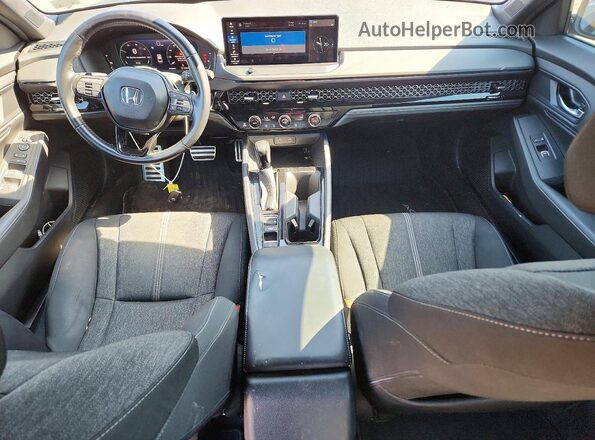 1HGCY2F53PA025274 2023 HONDA ACCORD Blue Widok deski rozdzielczej