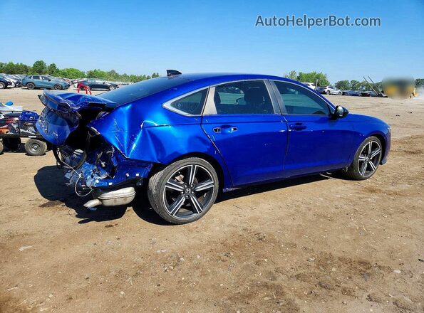 1HGCY2F53PA025274 2023 HONDA ACCORD Blue Tył prawy