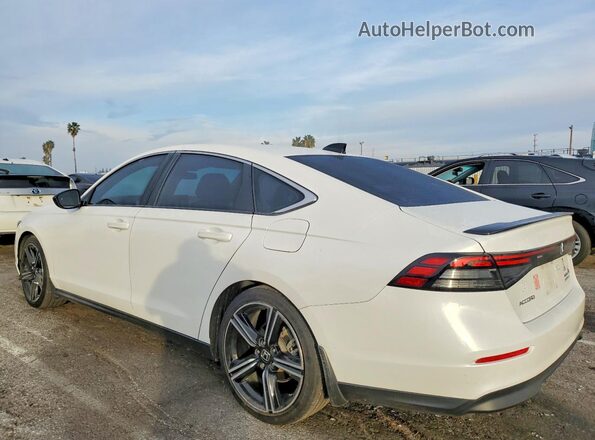 1HGCY2F53RA086787 2024 HONDA ACCORD Белый Задняя левая четверть