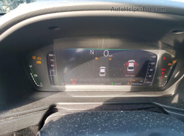 1HGCY2F54RA086331 2024 HONDA ACCORD Black ხელსაწყოთა პანელის ხედი