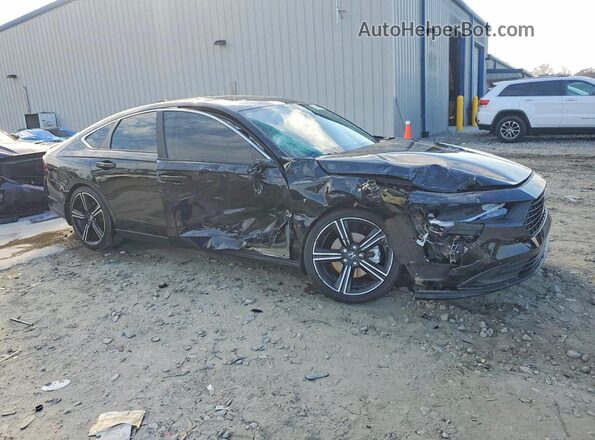 1HGCY2F54RA086331 2024 HONDA ACCORD Black წინა მარჯვენა
