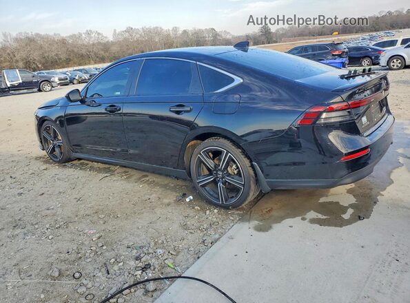 1HGCY2F54RA086331 2024 HONDA ACCORD Black უკანა მარცხენა