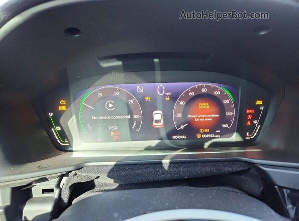 1HGCY2F54SA076999 2025 HONDA ACCORD Серебряный Вид щитка приборов