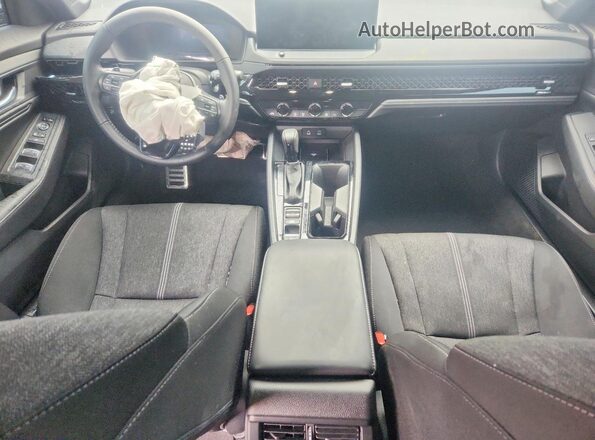 1HGCY2F54SA076999 2025 HONDA ACCORD Серебряный Вид панели приборов