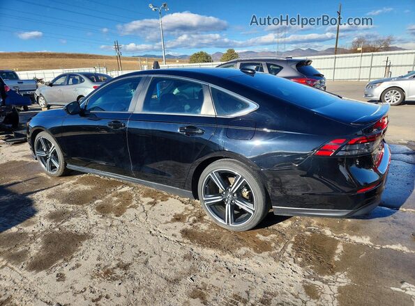 1HGCY2F55PA047227 2023 HONDA ACCORD Black Tył lewy
