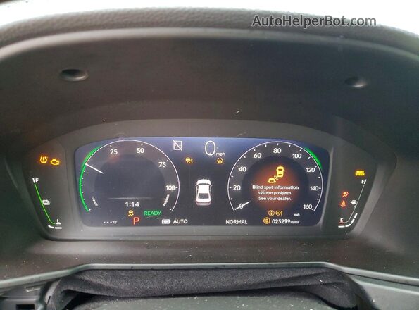 1HGCY2F56SA056558 2025 HONDA ACCORD Черный Вид щитка приборов